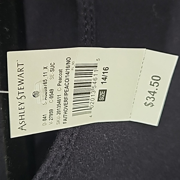 AS Faith Over Fear Black Short Sleeve T-Shirt Top w Red & Silver Crystal - Picture 6 of 11